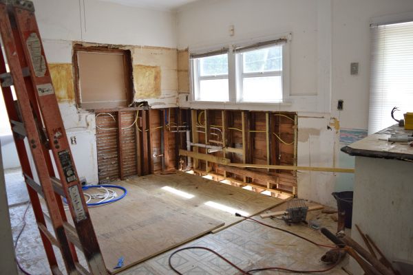 Bathroom Demolition in O Fallon