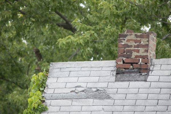 Chimney Demolition in O Fallon