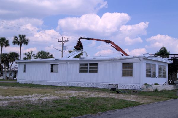 Mobile Home Demolition in O Fallon