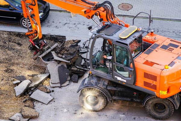 Asphalt Demolition in O Fallon
