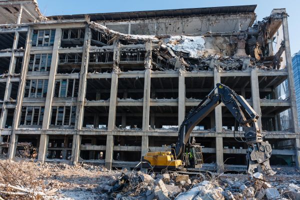 Commercial Building Demolition in O Fallon