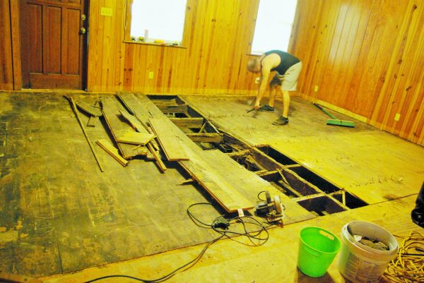 Subfloor Demolition in O Fallon